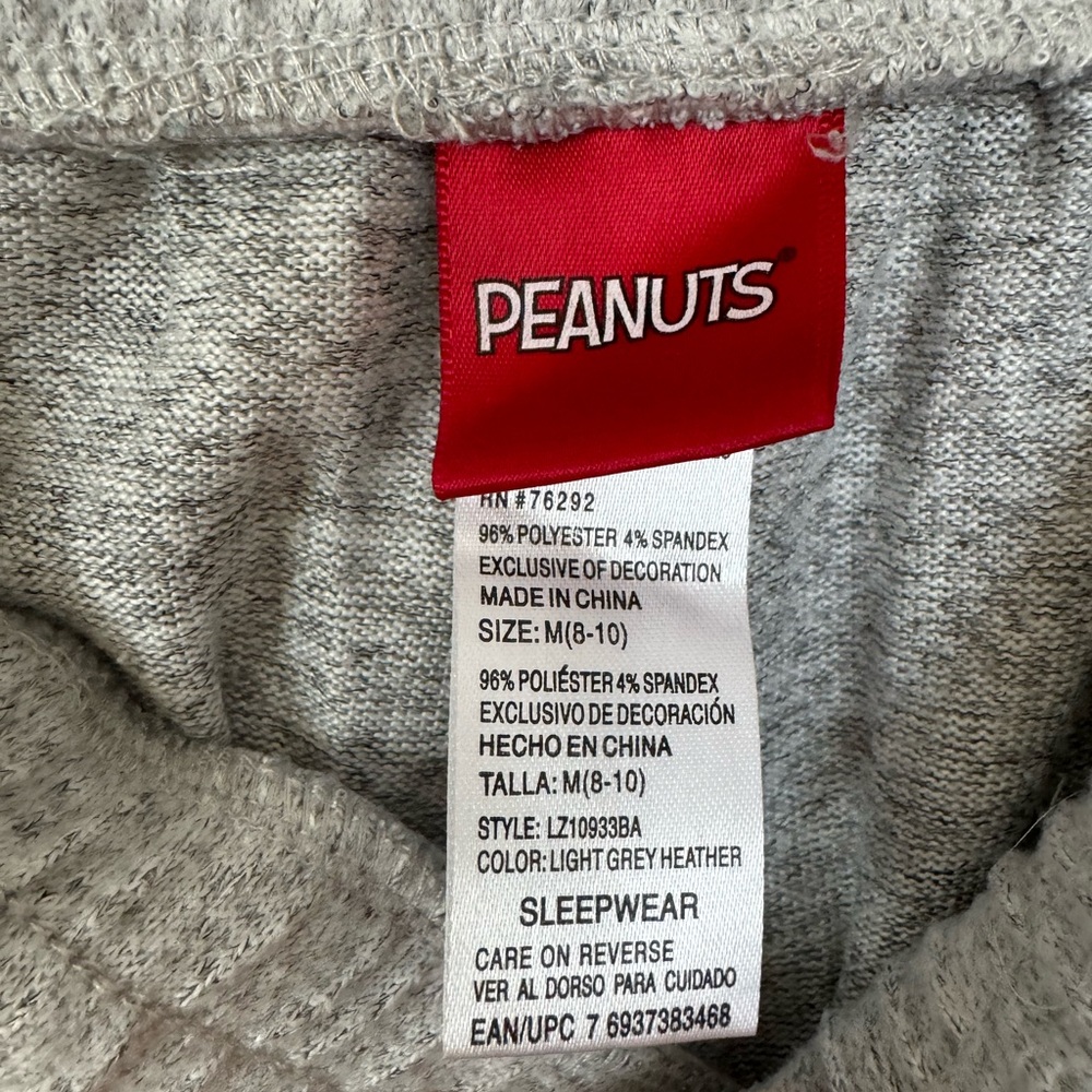 Peanuts Snoopy & Woodstock Pajama Joggers, Medium - Picture 7 of 7